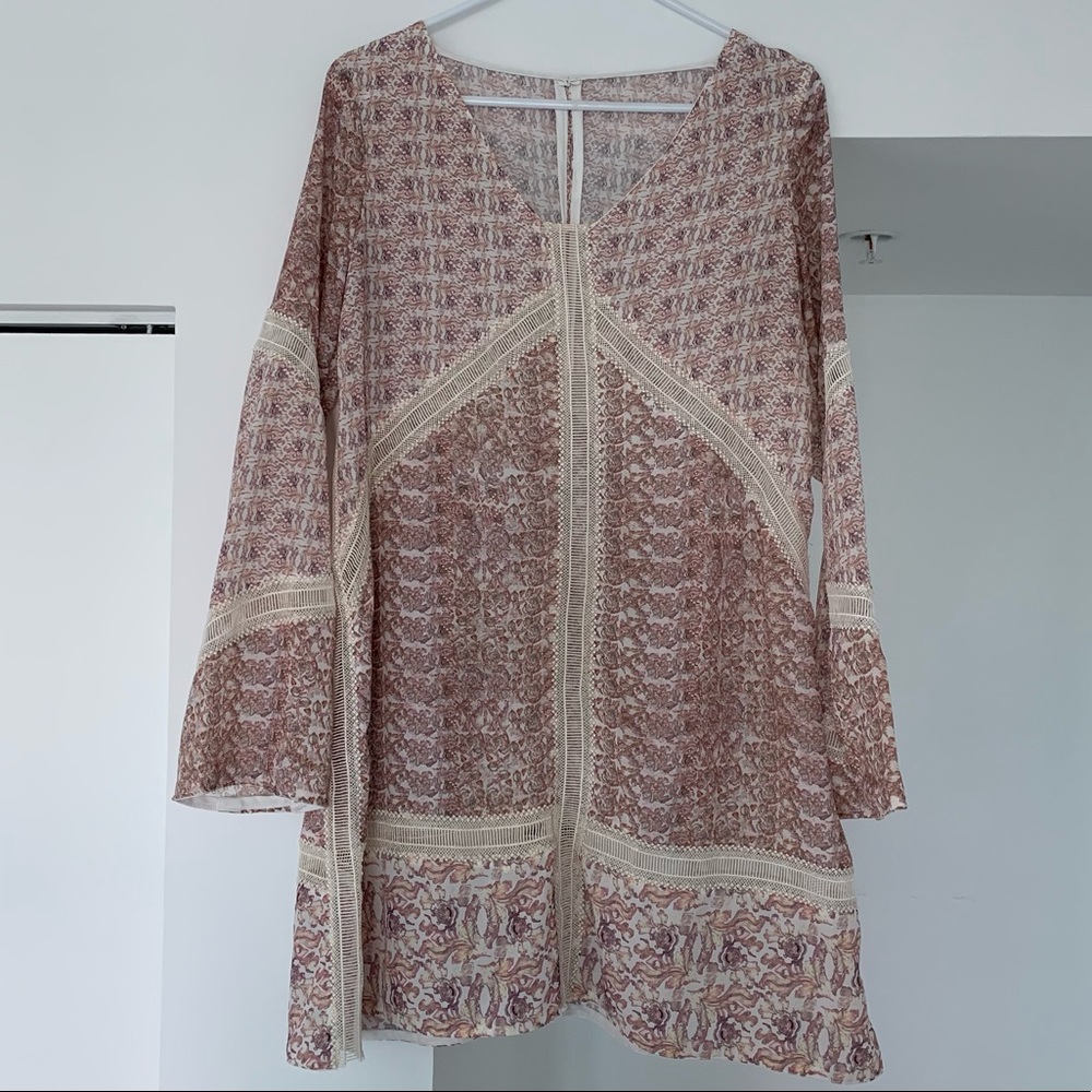 Beautiful handmade silk dress